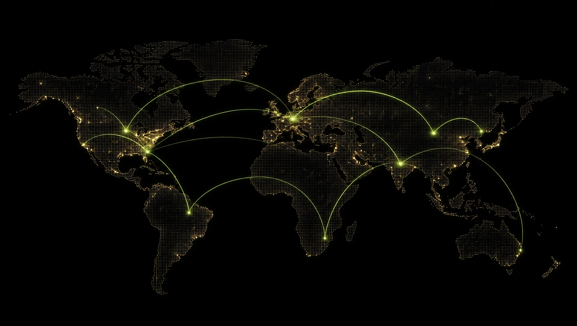 World network map
